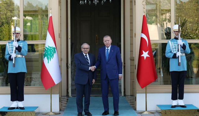 Erdoğan, Lübnan Başbakanı Salam'ı kabul etti