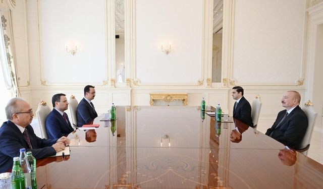 Aliyev, Adalet Bakanı Gürlek'i ağırladı