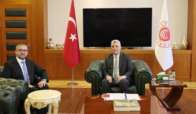 Bolat, TCMB Başkanı Karahan ile bir araya geldi