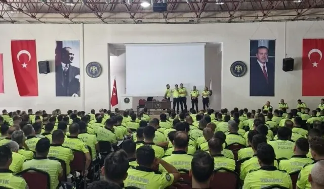 NATO Zirvesi için görevli olan trafik polislerine koordinasyon eğitimi verildi