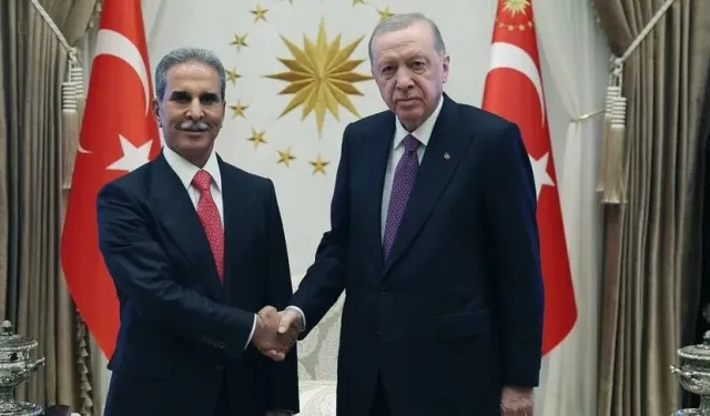 Erdoğan, Irak Yüksek Yargı Konseyi Başkanı Zeydan'ı kabul etti