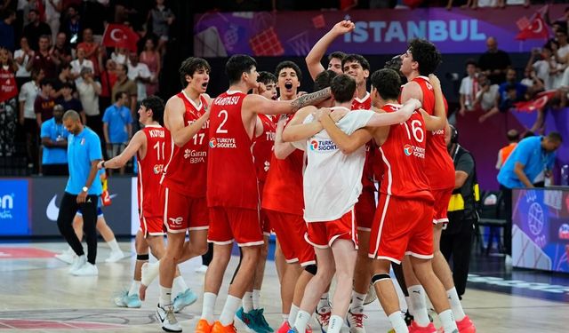 U17 Erkek Basketbol Milli Takımımız, Dünya Kupası'nda yarı finale yükseldi!