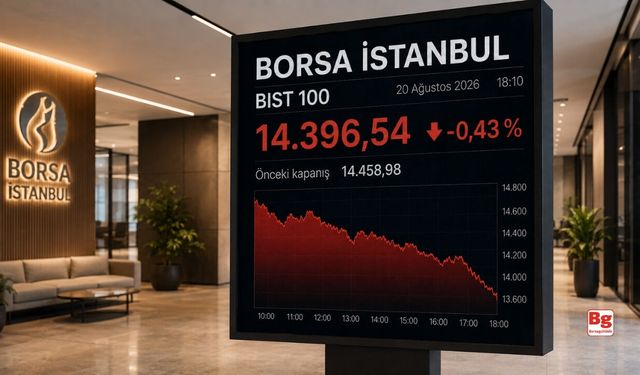 Borsa İstanbul ve VİOP normal seansı günü düşüşle tamamladı