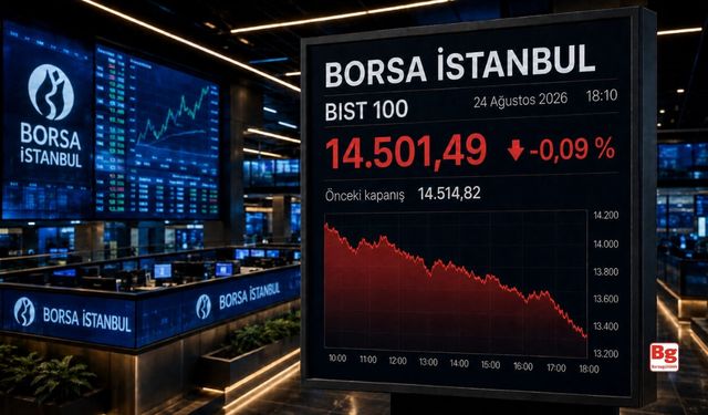 Borsa İstanbul ilk işlem gününü düşüşle tamamladı