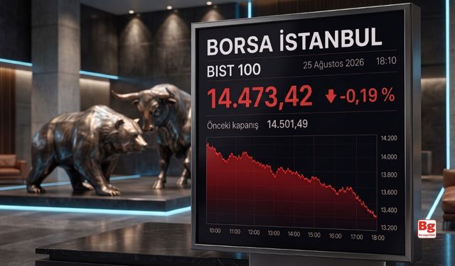 Borsa İstanbul ve VİOP normal seansı günü düşüşle tamamladı