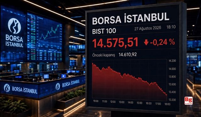 Borsa İstanbul ve VİOP normal seansı günü düşüşle tamamladı