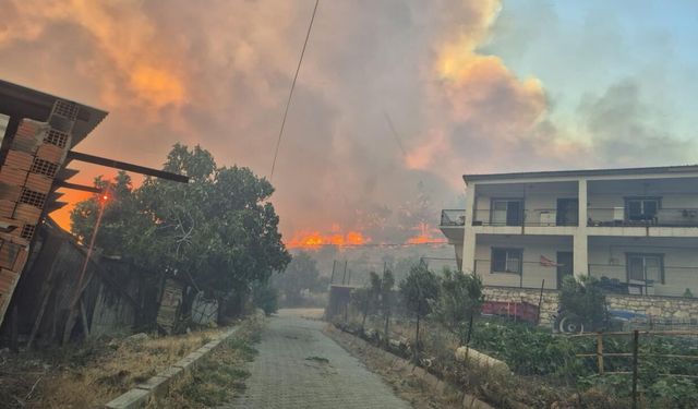 Yangın bölgelerine 25 milyon liralık kaynak sağlandı