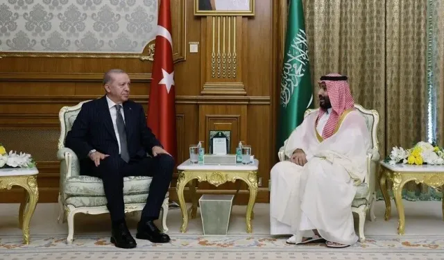 Erdoğan, Suudi Arabistan Veliaht Prensi Bin Selman ile görüştü