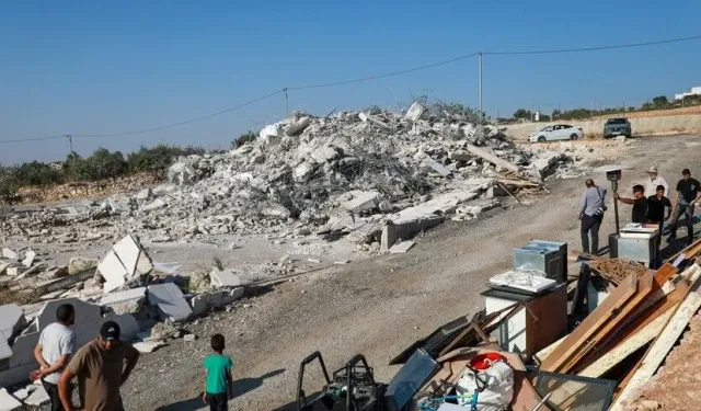 İsrail kuvvetleri, Beytüllahim'de Filistinlilere ait binaları yaktı