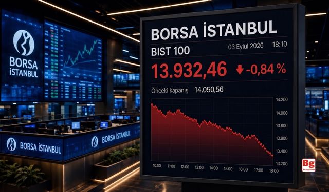 Borsa İstanbul ve VİOP normal seansı günü düşüşle tamamladı