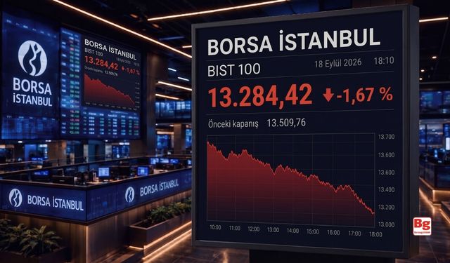 Borsa İstanbul günü düşüşle tamamladı: Haftalık kayıp %8