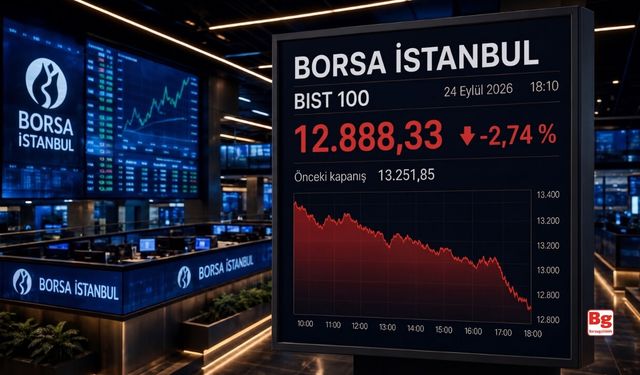 Borsa İstanbul ve VİOP normal seansı günü düşüşle tamamladı