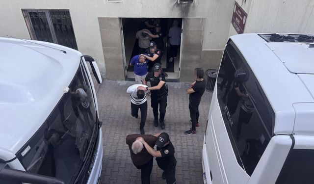20 kentte "yeni nesil" organize suç örgütlerine operasyon yapıldı