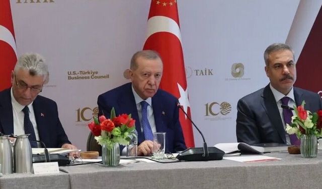 Erdoğan, Türkiye-ABD İş Konseyi Toplantısı'nda konuştu