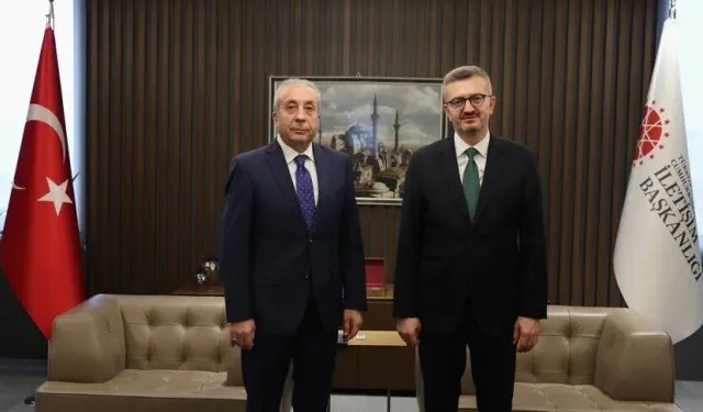 Duran, Cumhurbaşkanlığı Tarım ve Gıda Politikaları Kurulu Üyesi Eker ile bir araya geldi
