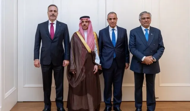 Fidan, Türkiye-Mısır-Pakistan-Suudi Arabistan Dışişleri Bakanları Toplantısı’na katılım sağladı!