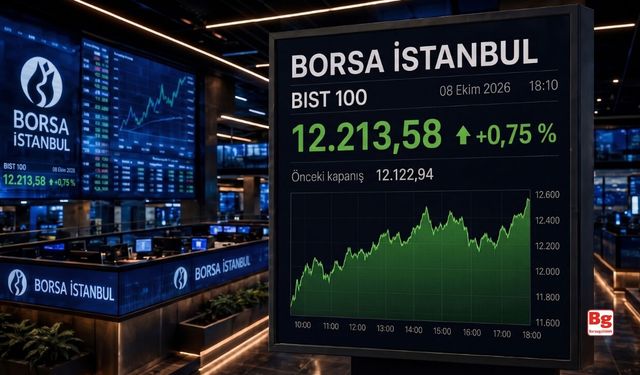 Borsa İstanbul ve VİOP normal seansı günü yükselişle tamamladı