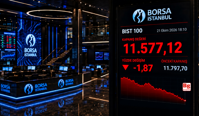 Borsa İstanbul ve VİOP normal seansı günü düşüşle tamamladı