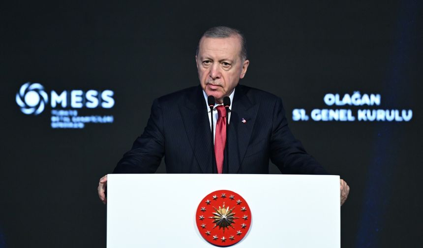 Erdoğan'dan asgari ücret zammı açıklaması: "Enflasyonun üzerinde muamele edeceğiz."