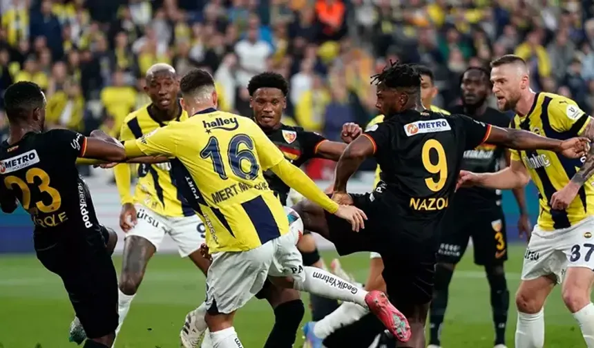 Fenerbahçe'den zirve yarışında kritik puan kaybı