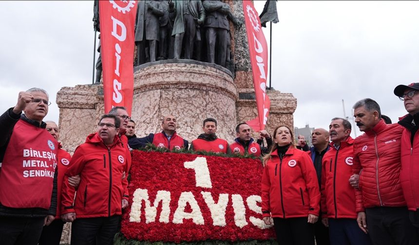 1 Mayıs Emek ve Dayanışma Günü kutlanıyor