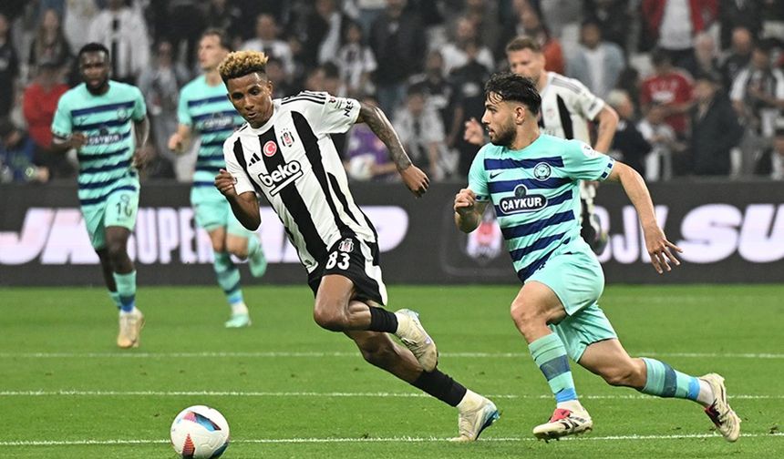 Beşiktaş Dolmabahçe'de kayıp!