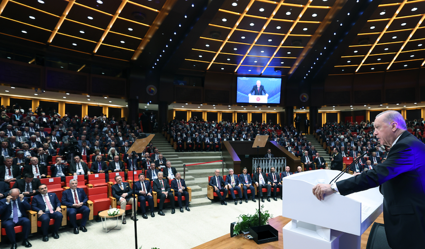 Cumhurbaşkanı Erdoğan TOBB töreninde açıklamalarda bulundu