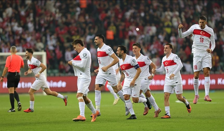 Türkiye, Gürcistan'ı 4 golle geçti