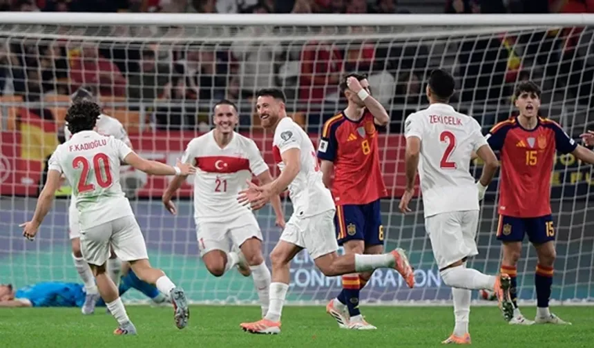Türkiye, İspanya'dan puanla puanla dönüyor!