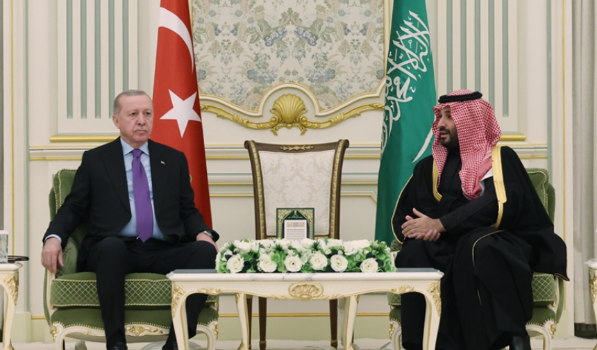 Erdoğan, Suudi Arabistan Veliaht Prensi Selman ile görüştü
