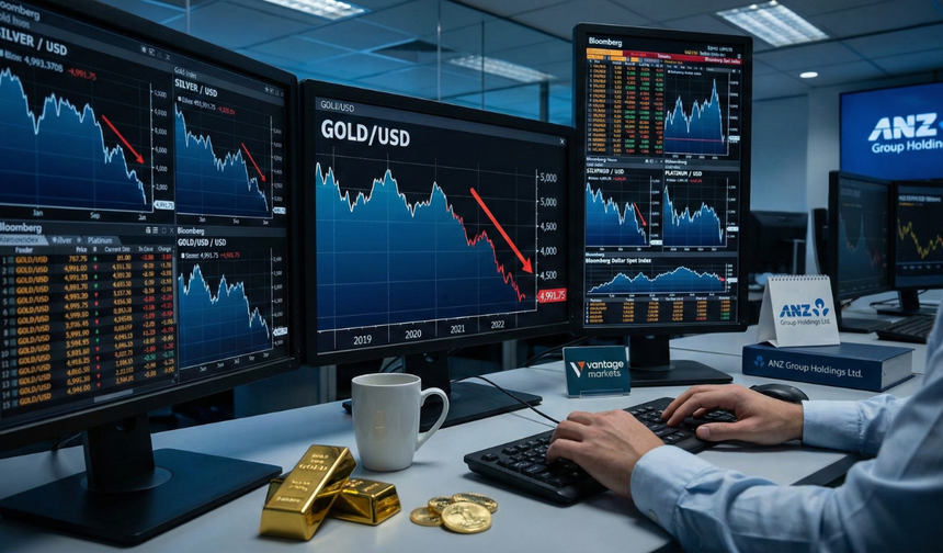 Altın fiyatları yüzde 1’in üzerinde geriledi