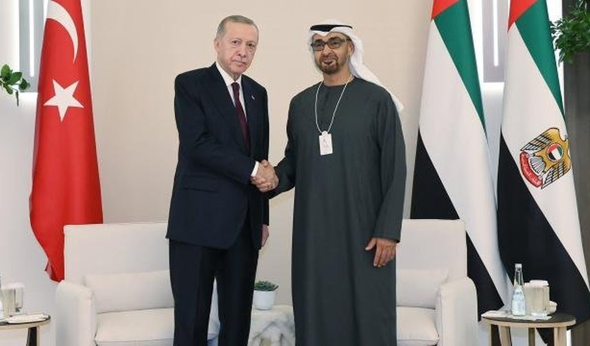 Erdoğan, BAE Devlet Başkanı Al Nahyan ile telefonda görüştü