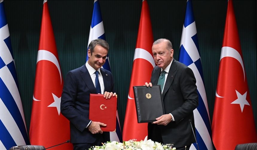 Türkiye ile Yunanistan arasında bir dizi anlaşma imzalandı