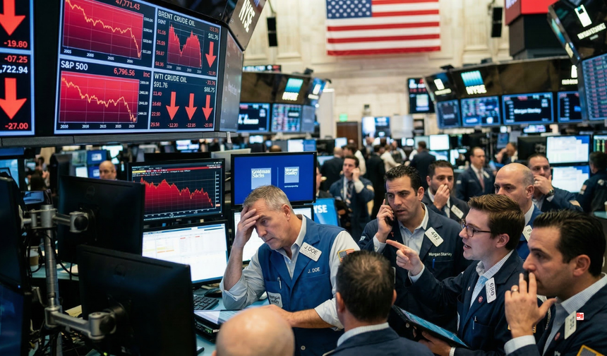 New York borsası düşüşle açıldı