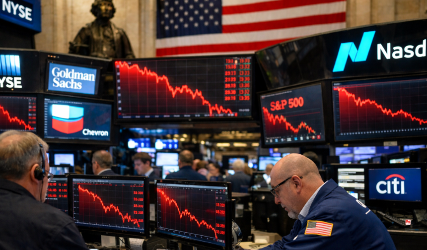 New York borsası İran gerilimiyle düşüşle açıldı