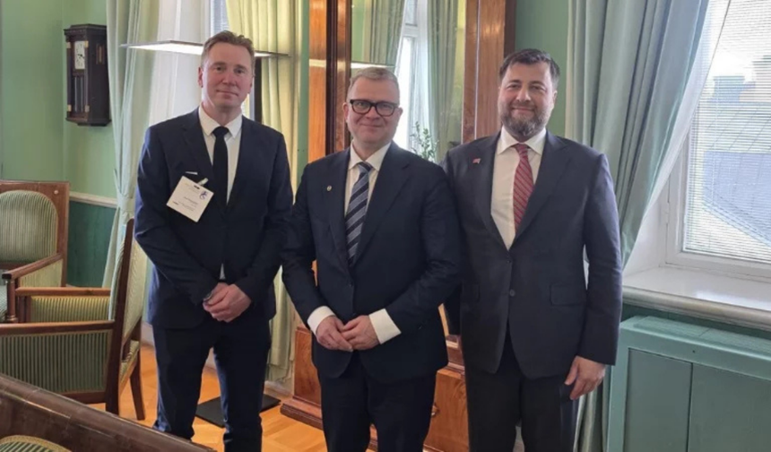 Tera Holding Yönetim Kurulu Başkanı Tezmen, Finlandiya Başbakanı Orpo ile görüştü