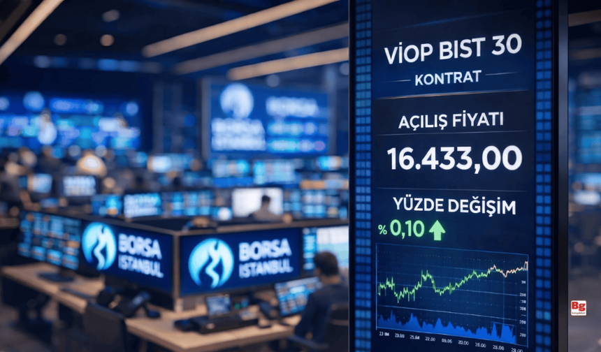 VİOP'ta endeks kontratı güne yükselişle başladı