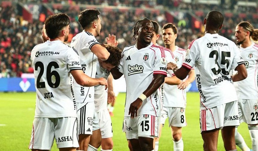 Beşiktaş, Gaziantep'te kazanan taraf oldu