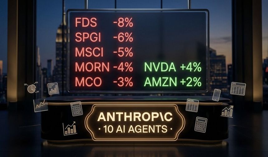 Wall Street Hisselerinde AI Şoku: FDS, SPGI Düşüşte