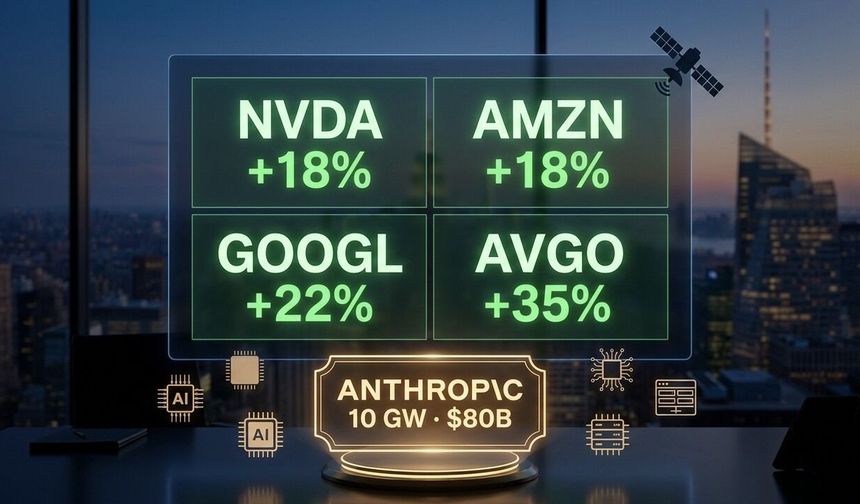 Anthropic 10 GW Altyapı Devi: Hangi Hisseler Kazanır