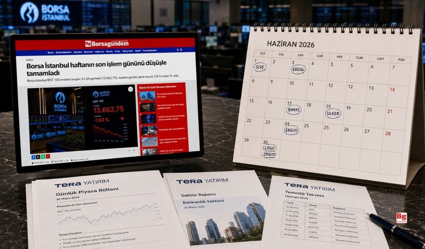 Borsa İstanbul Haziran 2026 Nakit Temettü Takvimi