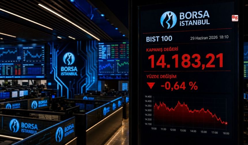 Borsa İstanbul ve VİOP normal seansı ilk işlem gününü düşüşle tamamladı