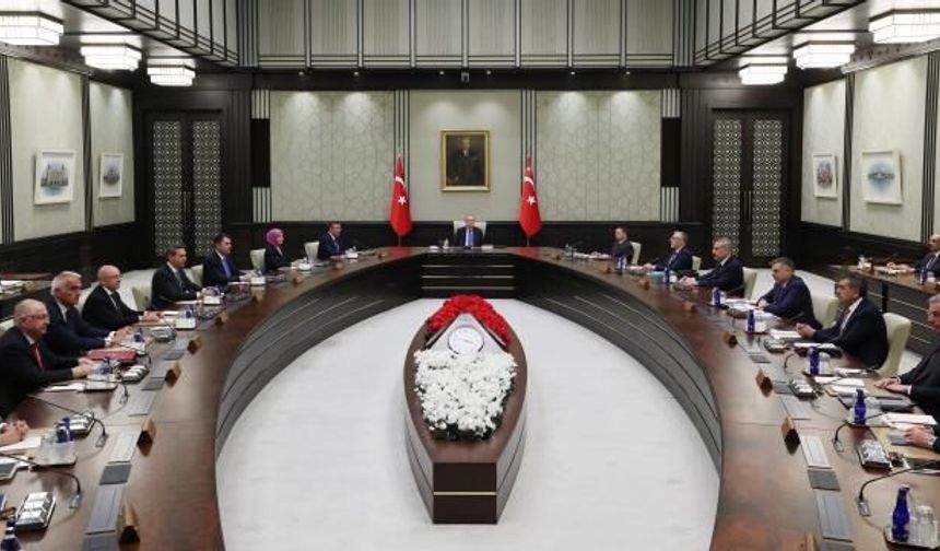 Cumhurbaşkanlığı Kabinesi toplandı