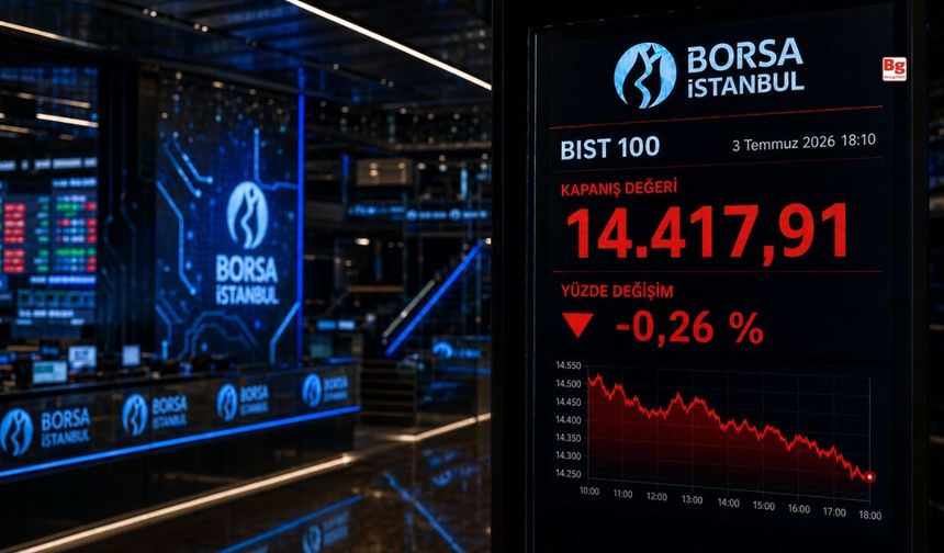 Borsa İstanbul ve VİOP normal seansı haftayı düşüşle tamamladı