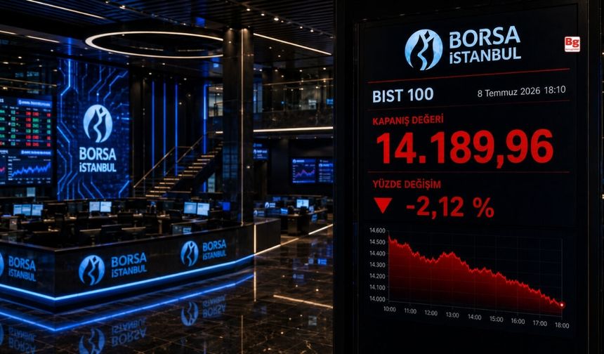 Borsa İstanbul günü yüzde 2’yi aşan kayıpla tamamladı
