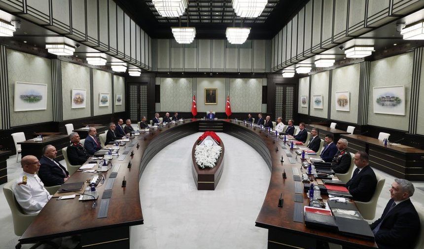MGK Bildirisi Yayımlandı