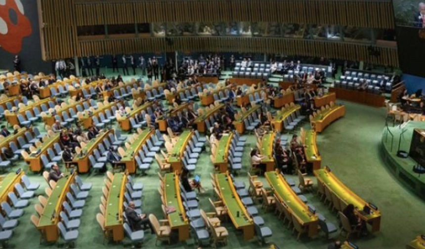 Netanyahu'ya BM'de büyük tepki !