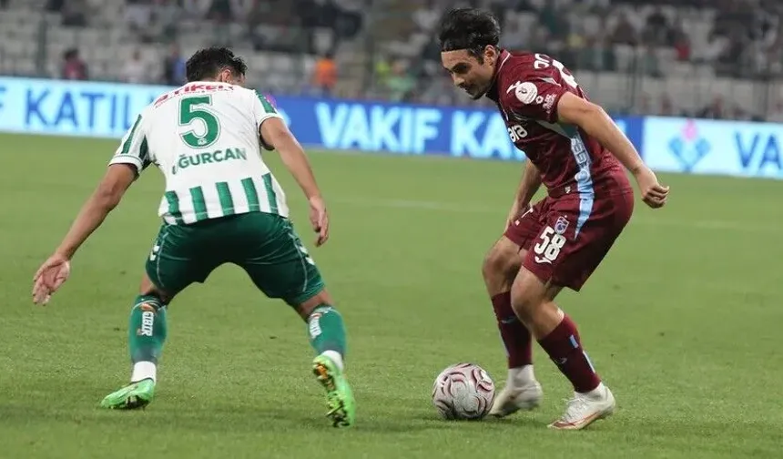 Trabzonspor, deplasmanda Konyaspor'a 1-0 mağlup oldu!