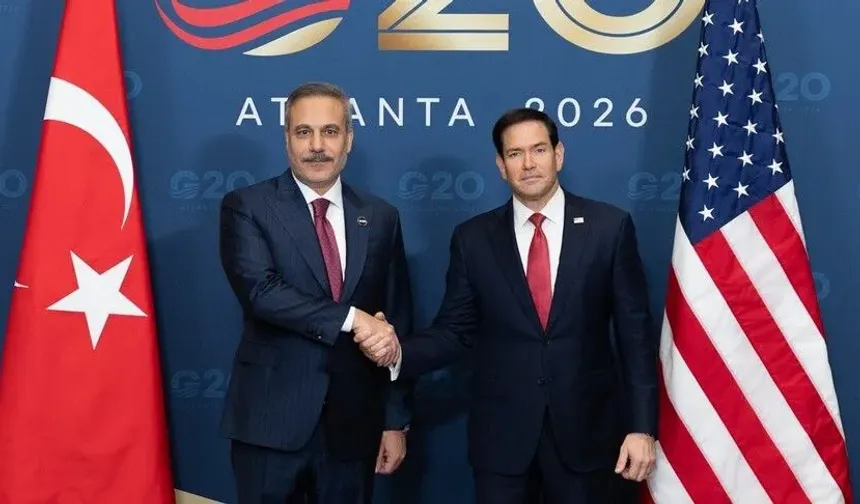 Fidan, ABD Dışişleri Bakanı Rubio ile bir araya geldi
